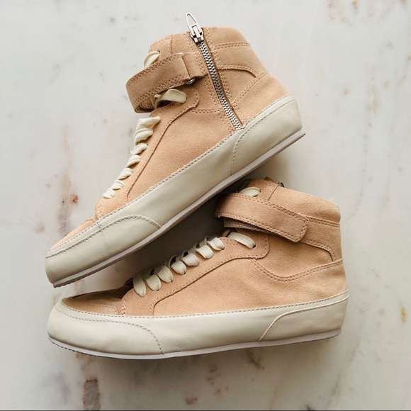 New Dolce Vita Blush Westly Suede high top Sneakers shoes - Picture 4 of 13